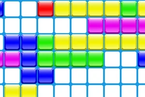 Place all the blocks in the field and try to clear them all by connecting!