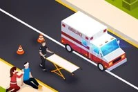 Trò chơi Ambulance Simulator là một game mô phỏng từ trên xuống