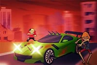 Đua qua giao thông tận thế, thu thập power-ups!