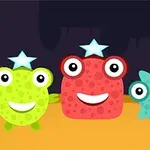 Bounce the bubbles off of the cute and colorful monsters!