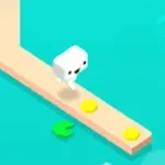 Can you make it across without falling into the endless lake?