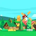 Rebuild the farm by creating horizontal or vertical lines