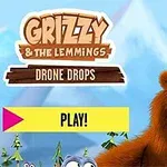 The drones are dropping packages at Grizzy's doorstep