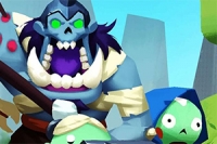 Sử dụng cây đánh bại zombie