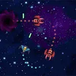 Try to shoot all of the enemies trying to chase you down