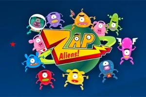 Zap Aliens is a HTML5 Arcade Game